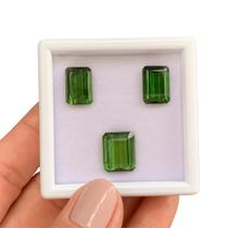 Turmalina Verde Baguete SET 17,48ct