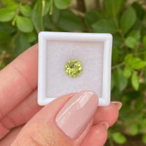 Turmalina Verde Brilhante ø7mm 1,32ct