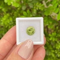 Turmalina Verde Brilhante ø9,20mm 3,29ct