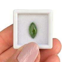 Turmalina Verde Navete Cabochão 2,24ct