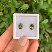 Turmalina Verde Oval Par 4,15ct