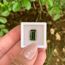 Turmalina Verde Retangular 4,36ct