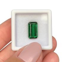 Turmalina Verde Retangular Baguete 4,11ct Turmalina Verde Retangular Baguete 4,11ct