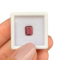 Turmalina Vermelha Baguete Retangular 1,17ct Turmalina Vermelha Baguete Retangular 1,17ct