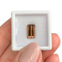 Turmalina Vermelha Baguete Retangular 2,06ct