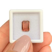 Turmalina Vermelha Baguete Retangular 2,10ct Turmalina Vermelha Baguete Retangular 2,10ct