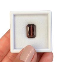 Turmalina Vermelha Baguete Retangular 7,74ct