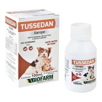 Tussedan Uso Oral Para Cães e Gatos 100ml