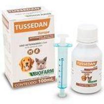 Tussedan xarope tratamento tosse cães e gatos 100ml - Biofarm