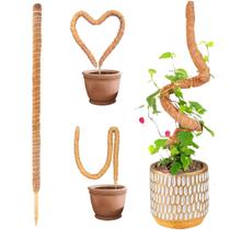 Tutor de Plantas de Fibra De Coco Estaca Flexível 100cm - Top Garden