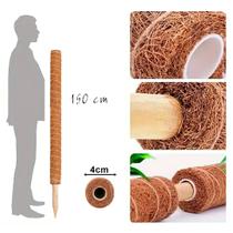 Tutor para Plantas Trepadeiras Fibra de Coco 60 80 100 120 150cm Estaca Suporte Natural Vaso Jardim Tutor para Plantas Trepadeiras Fibra de Coco 60 80 100 120 150cm Estaca Suporte Natural Vaso Jardim