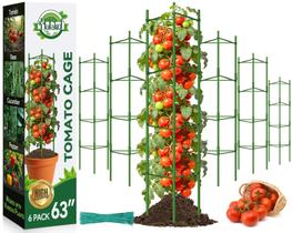 Tutor para tomate Halatool ajustável 160 cm, kit com 6 unidades Tutor para tomate Halatool ajustável 160 cm, kit com 6 unidades