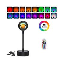 Tuya Smart Sunset Lamp USB 5V Night Light LED Room Decor Fotografia Presente Smart Life APP Remote