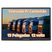 Tv 15 Portátil Digital 12v Caminhão Trailer Iate Van Ônibus