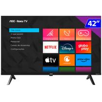 Tv 43p aoc led smart roku wifi full hd usb hdmi