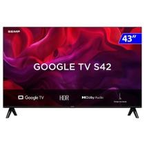 TV 43P SEMP LED Google TV Android FULL HD - 43S42 - TCL