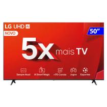TV 50P LG SMART AI THINQ 4K Comando VOZ - 50UT8050PSA