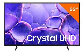 Tv 65p samsung crystal smart 4k comando voz un65u8100fgxzd