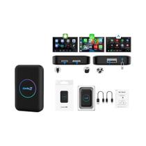 TV Box Android 10 com Carplay - 3+32G, Quad-Core, Wi-Fi, Android Auto e AI