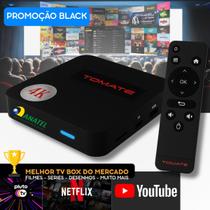 Tv Box Smart com Netflix, Pluto Tv, Youtube Melhor TvBox do Mercado