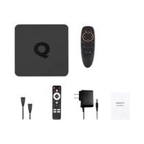 TV Box YOZHIXU Q1 Com Android 14, 8K HDR10+, Allwinner H313, Wi-Fi 2.4G/5G, Bluetooth 5.4, Netflix E