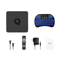 TV Box YOZHIXU Q1 Com Android 14, 8K HDR10+, Allwinner H313, Wi-Fi 2.4G/5G, Bluetooth 5.4, Netflix E