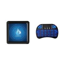TV Box YOZHIXU Q17 De 128GB Com Android 14.0, Wi-Fi 5G Duplo, Bluetooth 5.4, Dispositivo ATV Para