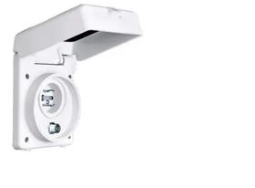 TV de telefone Marine Hull Inlet Hubbell HBLPHTVNM não metálica