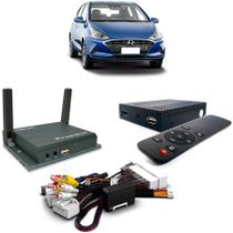 TV Digital Full HD e Espelhamento de Celular HB20 2020 a 2021 Faaftech FT-VF-HY5