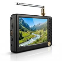 TV Digital Portátil Ciciglow 5" 1080P Rádio FM USB Recarregável TV Digital Portátil Ciciglow 5" 1080P Rádio FM USB Recarregável