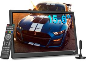 TV Feihe pequena cozinha de 15,6 polegadas com sintonizador ATSC HDMI USB AV
