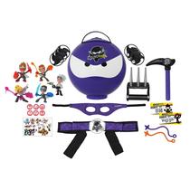 TV infantil oficial da GiantNinja Ball Blip Toys com 5 bonecos de ninja