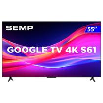 TV LED 55S61 55 4K UHD Blutooth 5.0 20W RMS Preto