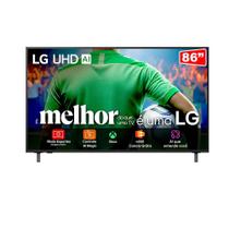 Tv Led LG 86UA8550PSA 86 Polegadas 4K Uhd Lg Webos 25 Preto α7 Gen8