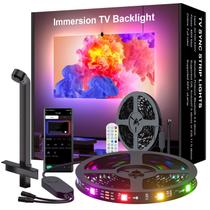 TV MIHEAL com luz de fundo LED para monitor de PC de 55 a 65 polegadas com sensor