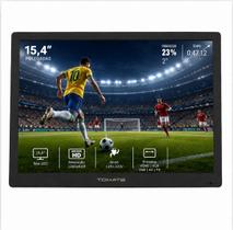 TV Monitor 15,4 Tomate MTM1540 HD com TV Digital HDMI USB Portátil Compacta para Quarto e Cozinha Monitor Multimídia