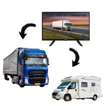 TV Philco Smart 24 Polegadas Roku LED HD 12V Nativa Caminhão HDMI USB WiFi 110V 220V Carreta Van Trailer Motor Home