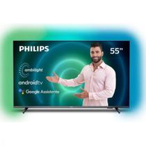Tv Philips 55 Polegadas Smart 4K Ambilight Com Comando De Voz