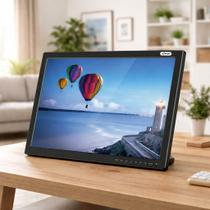 TV Portátil Android TV 19" Monitor LCD Digital HDMI USB Controle Remoto KP-TV19