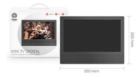 TV Portátil Digital Oasis 14" HD com Bateria 8800mAh HDMI USB FM OIH-5806