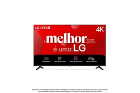 TV Smart LG 43UA7500PSA 4K UHD 43 Bluetooth 5.0 60Hz a7 AI Sound Pro Preto