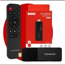 TV Stick Android Tomate 4K Ultra HD HDMI 2GB RAM 16GB Armazenamento WiFi Dual Band Espelhamento de Tela Smart TV Stick TV Stick Android Tomate 4K Ultra HD HDMI 2GB RAM 16GB Armazenamento WiFi Dual Band Espelhamento de Tela Smart TV Stick
