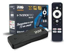Tv Stick Pro 4k Hd Proeletronic Controle Por Voz Android