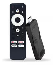 TV Stick Pro Eletronic Android 10.0 com Comando de Voz