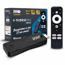 TV Stick Smart Pro Eletronic Android 10.0 com Comando de Voz WiFi Apps de Streaming TV Stick Smart Pro Eletronic Android 10.0 com Comando de Voz WiFi Apps de Streaming