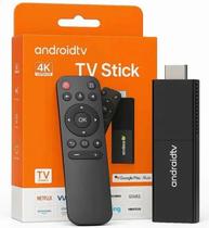 Tv Stick Smart Tv Android 4k Wifi Hdmi Streaming Cor Preto Tipo De Controle Remoto