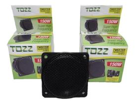 Tweeter Piezo Elétrico Quadrado 75rms 150w Tozz
