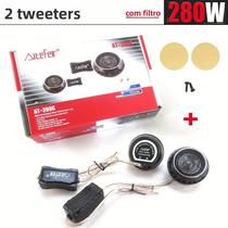Tweeters Para Carro 280W 2 Peças 140W Cada Alto-falantes Estéreo Balanceados Com Dome Macio Caixas