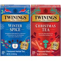 Twinings Té Variedad Navideña Dulce y Especiada 2 Paquetes Twinings Té Variedad Navideña Dulce y Especiada 2 Paquetes