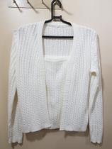 Twinset em linha off white